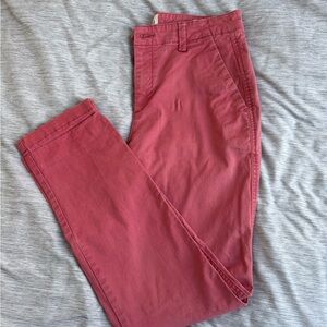 GAP Women’s Chinos in Brick Red